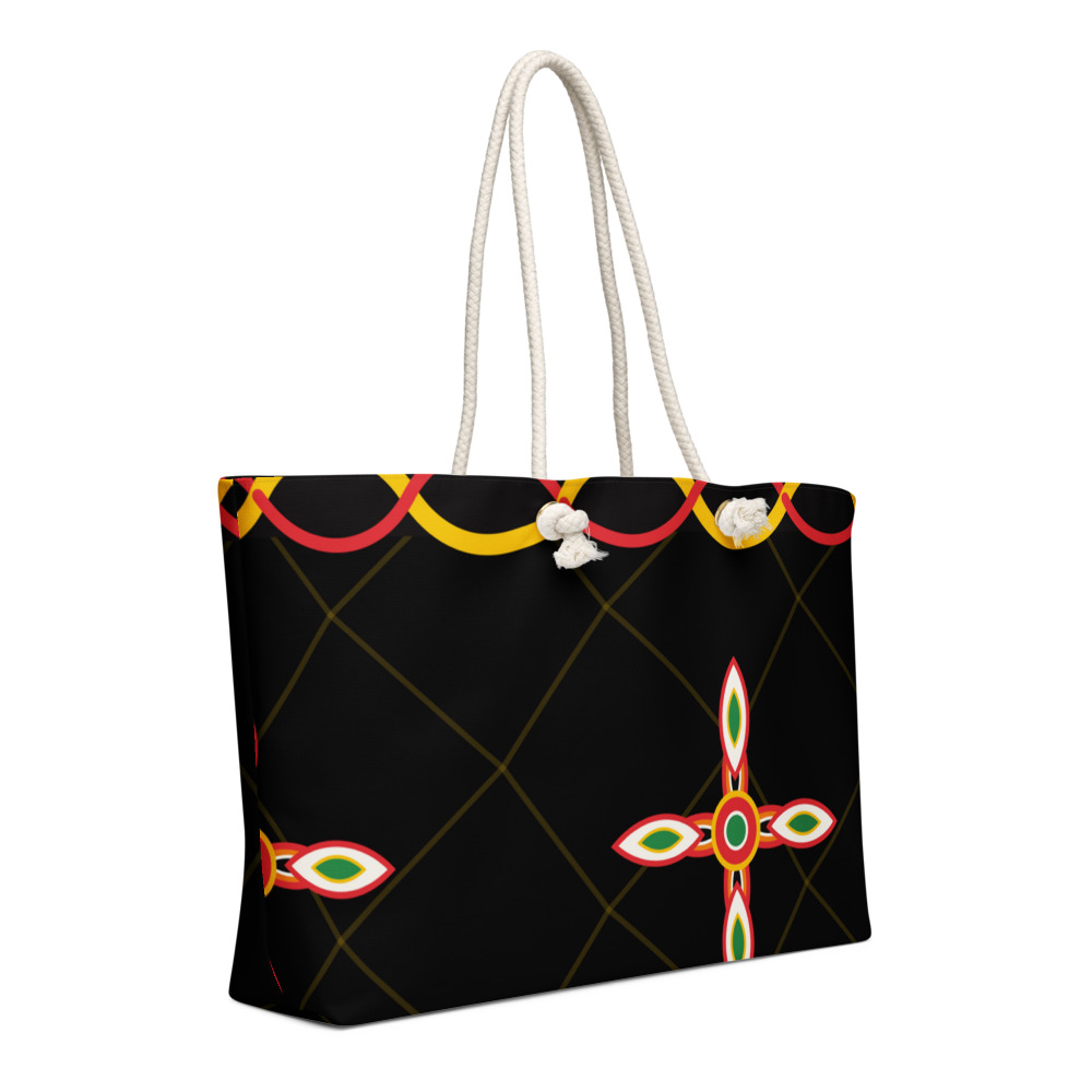 Toghu Bamenda Weekender Bag — agrandissement du fichier d'impression