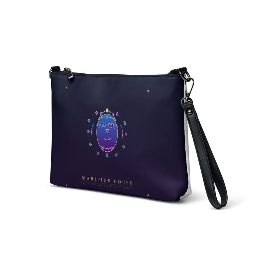 Masque Royal Crossbody Bag — le motif tel qu'il part à l'impression