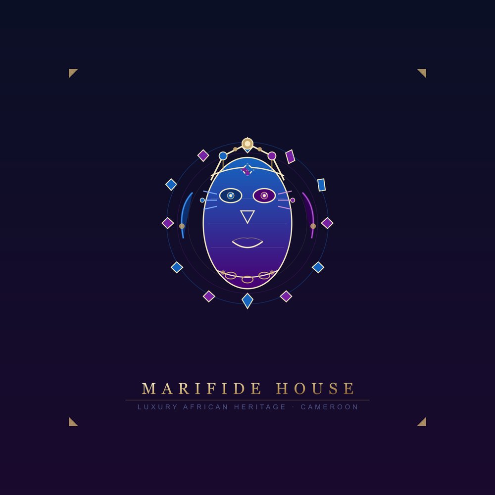 Masque Royal Christmas Stocking — le motif tel qu'il part à l'impression