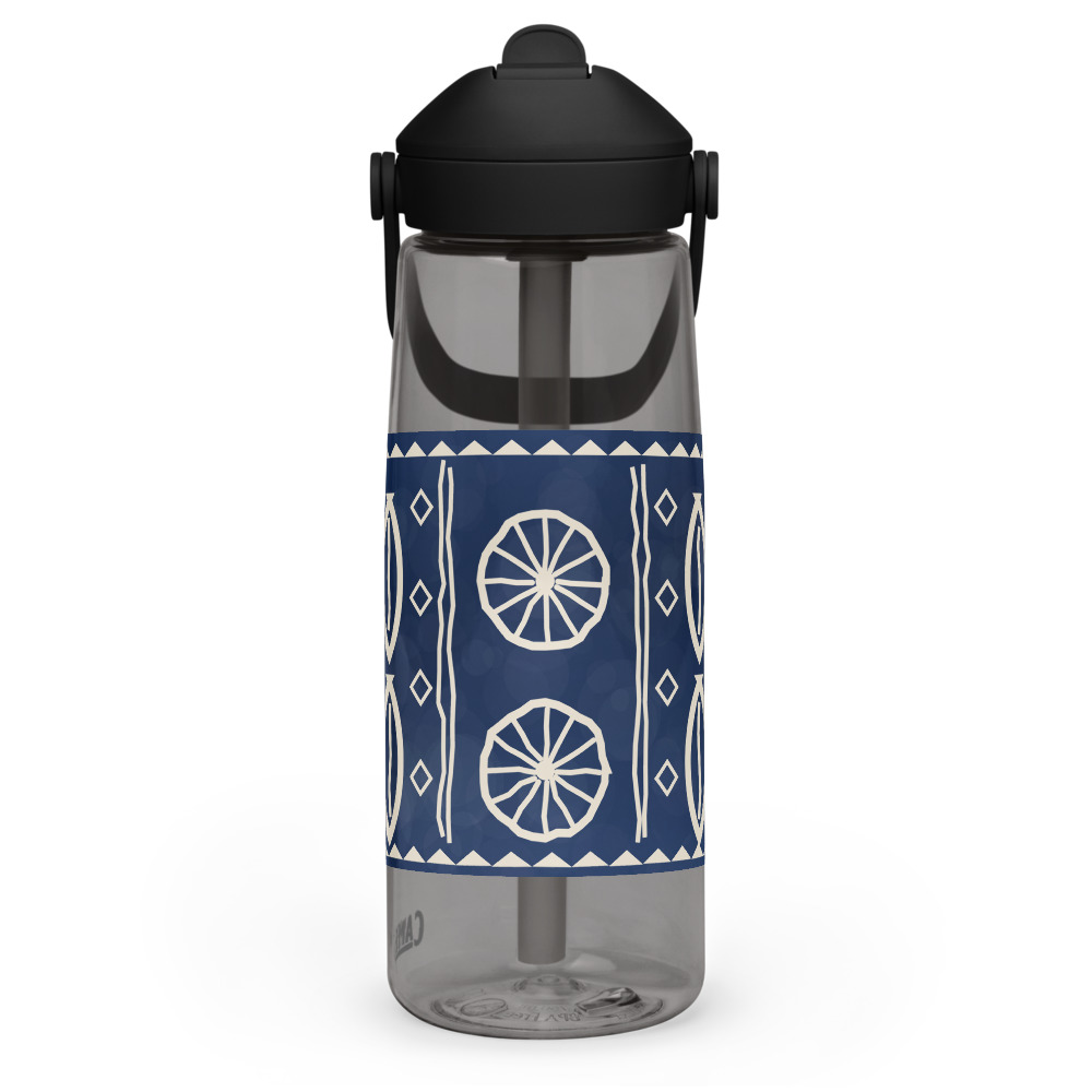 Indigo Signature CamelBak Bottle — agrandissement du fichier d'impression