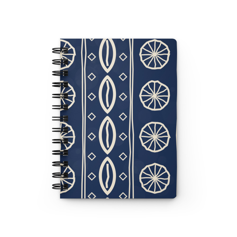 Indigo Signature Spiral Journal — photo du produit