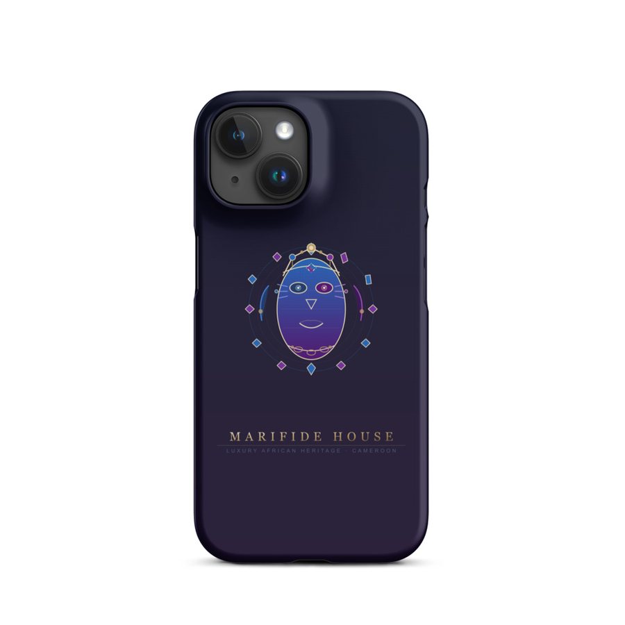 Masque Royal Phone Case — le motif tel qu'il part à l'impression