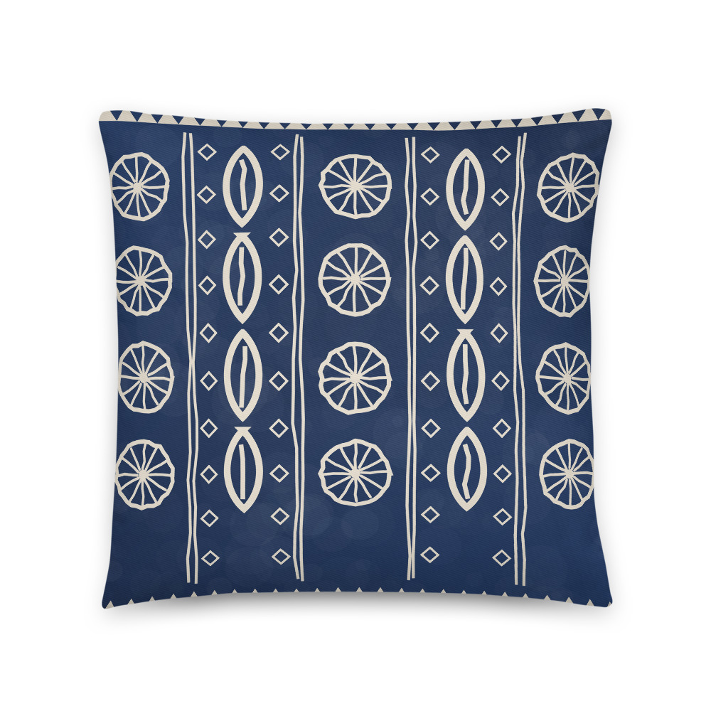 Indigo Signature Cushion — photo du produit