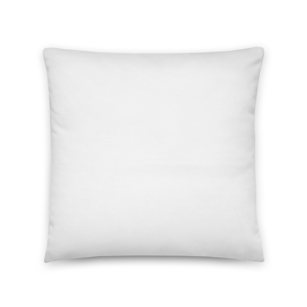 Indigo Signature Cushion — le motif tel qu'il part à l'impression