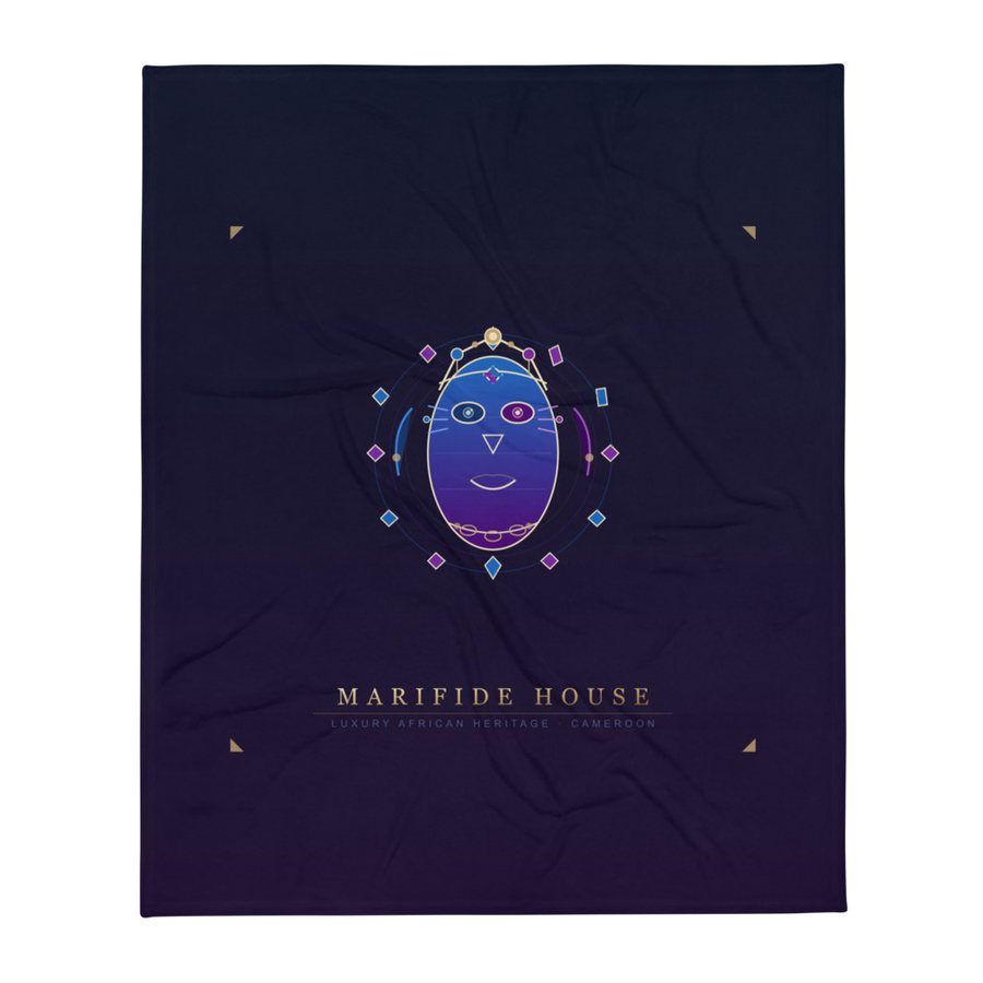 Masque Royal Throw Blanket — photo du produit