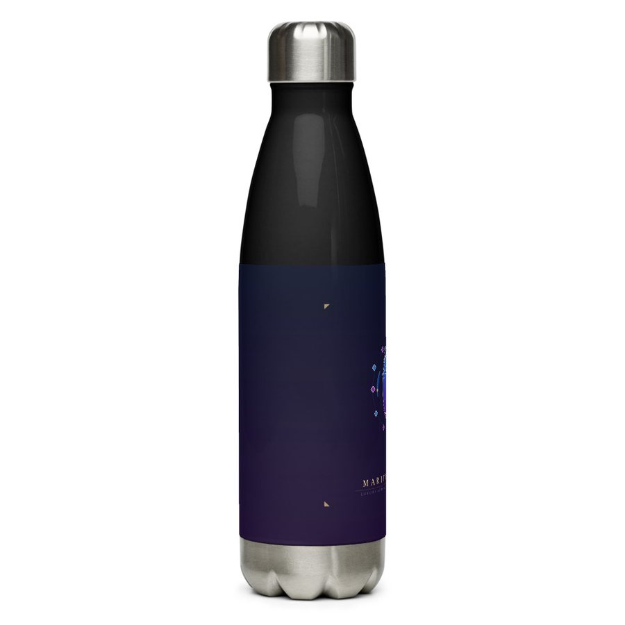 Masque Royal Water Bottle — le motif tel qu'il part à l'impression