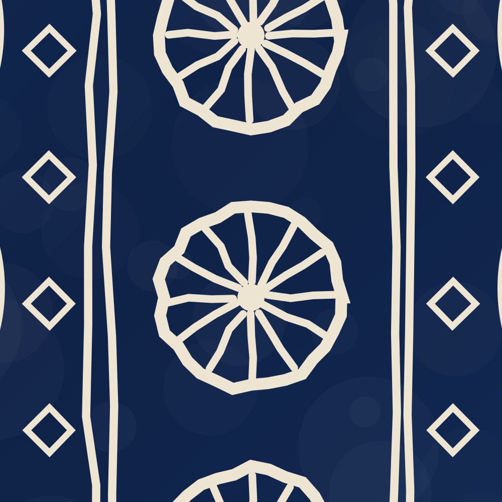 Indigo Signature Wall Clock — agrandissement du fichier d'impression