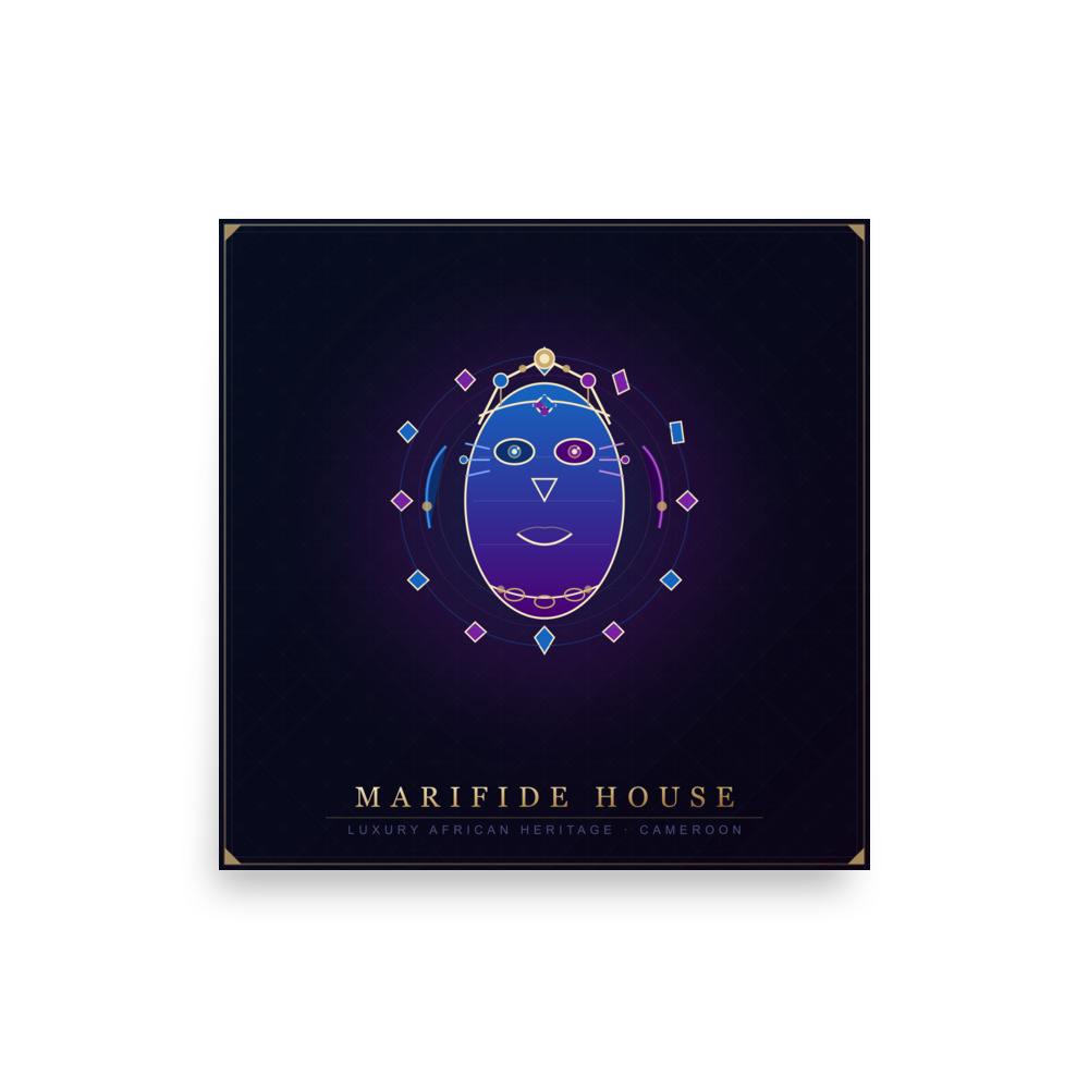 Masque Royal Art Print — photo du produit