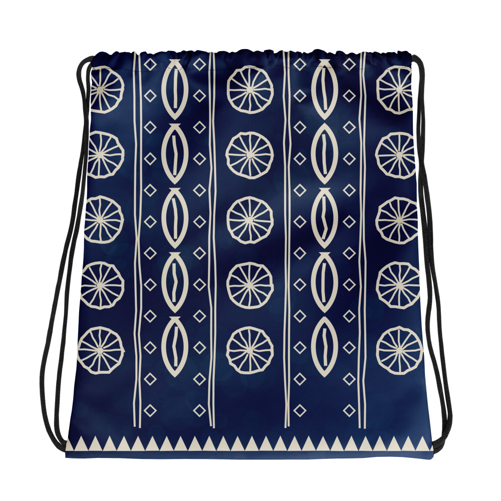 Indigo Signature Drawstring Bag — photo du produit