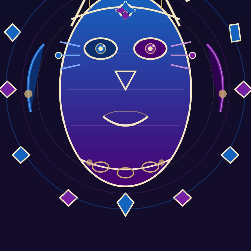 Masque Royal Apron — agrandissement du fichier d'impression