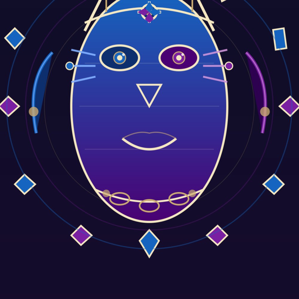 Masque Royal Mouse Pad — agrandissement du fichier d'impression