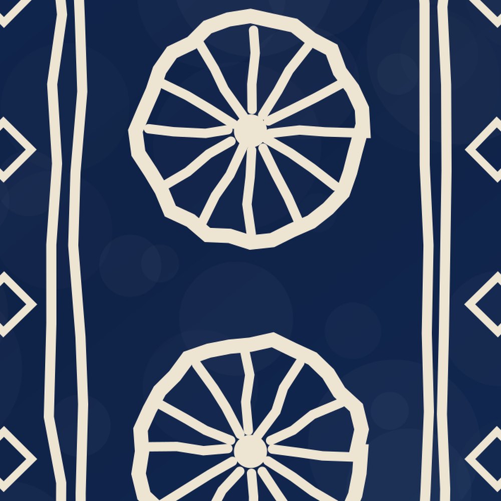Indigo Signature Mouse Pad — agrandissement du fichier d'impression