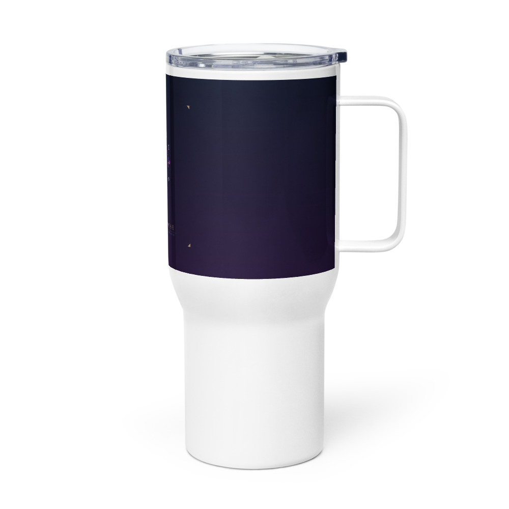 Masque Royal Travel Mug — agrandissement du fichier d'impression
