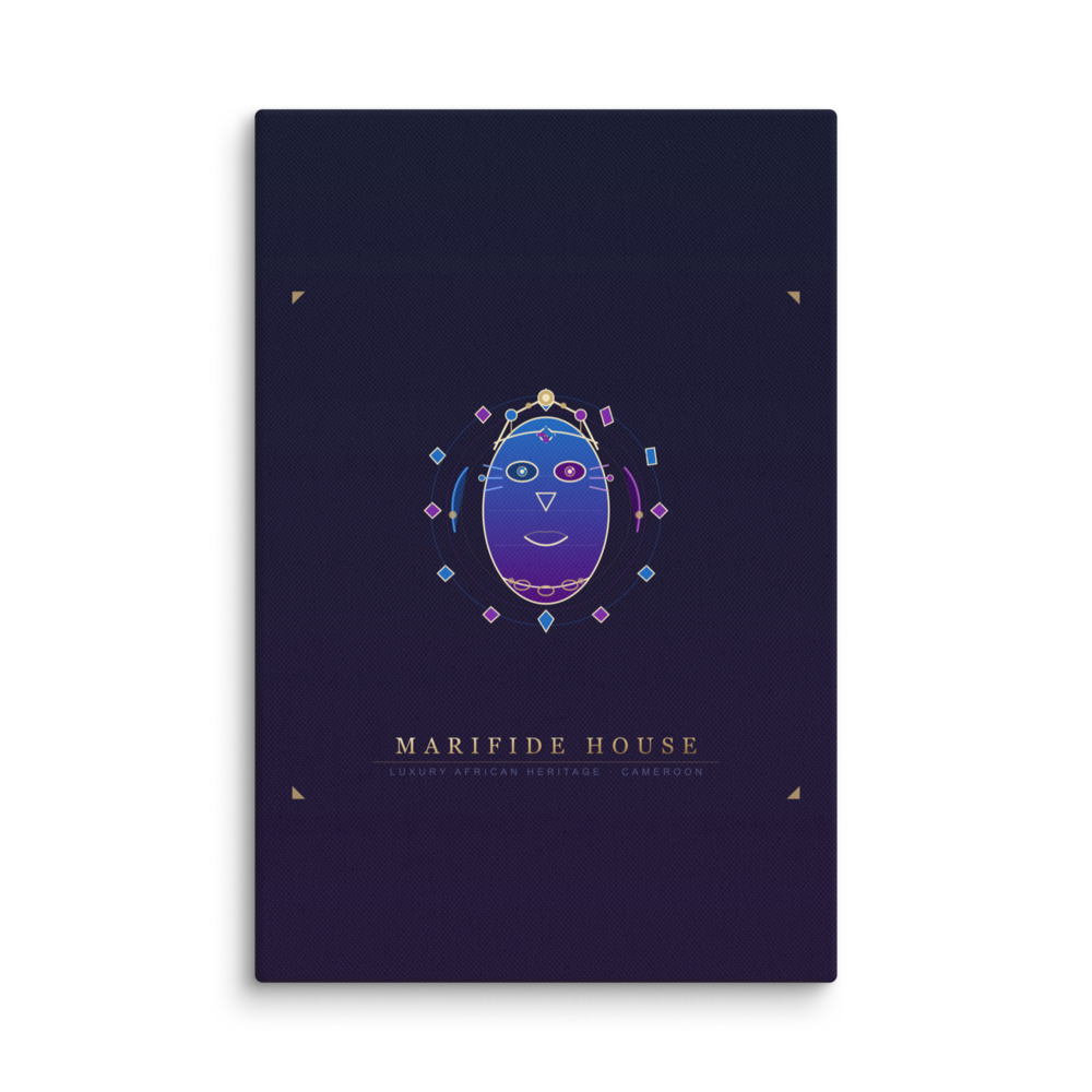 Masque Royal Canvas Print — photo du produit