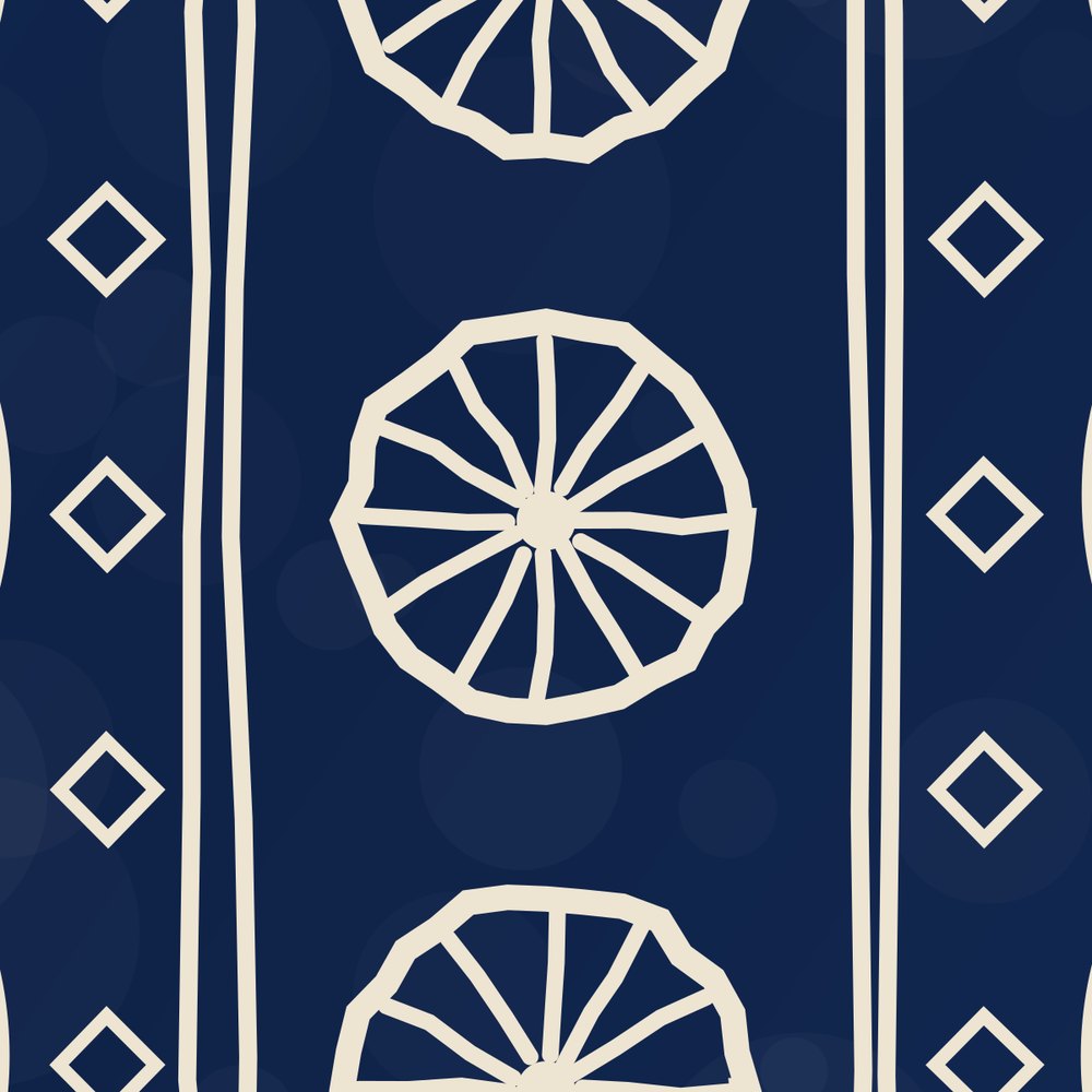 Indigo Signature Canvas Print — agrandissement du fichier d'impression